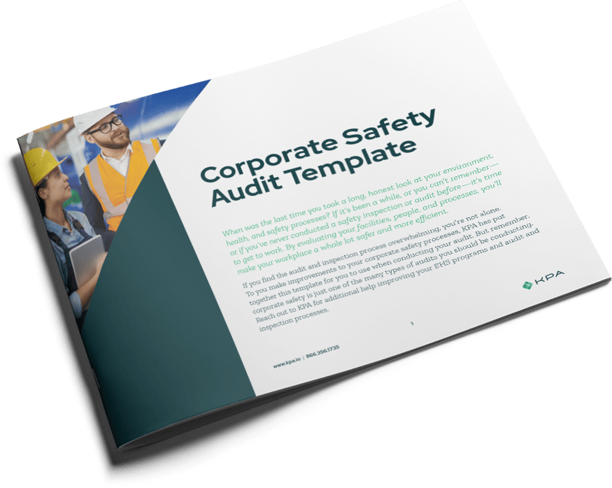 Corporate Safety Audit Template KPA
